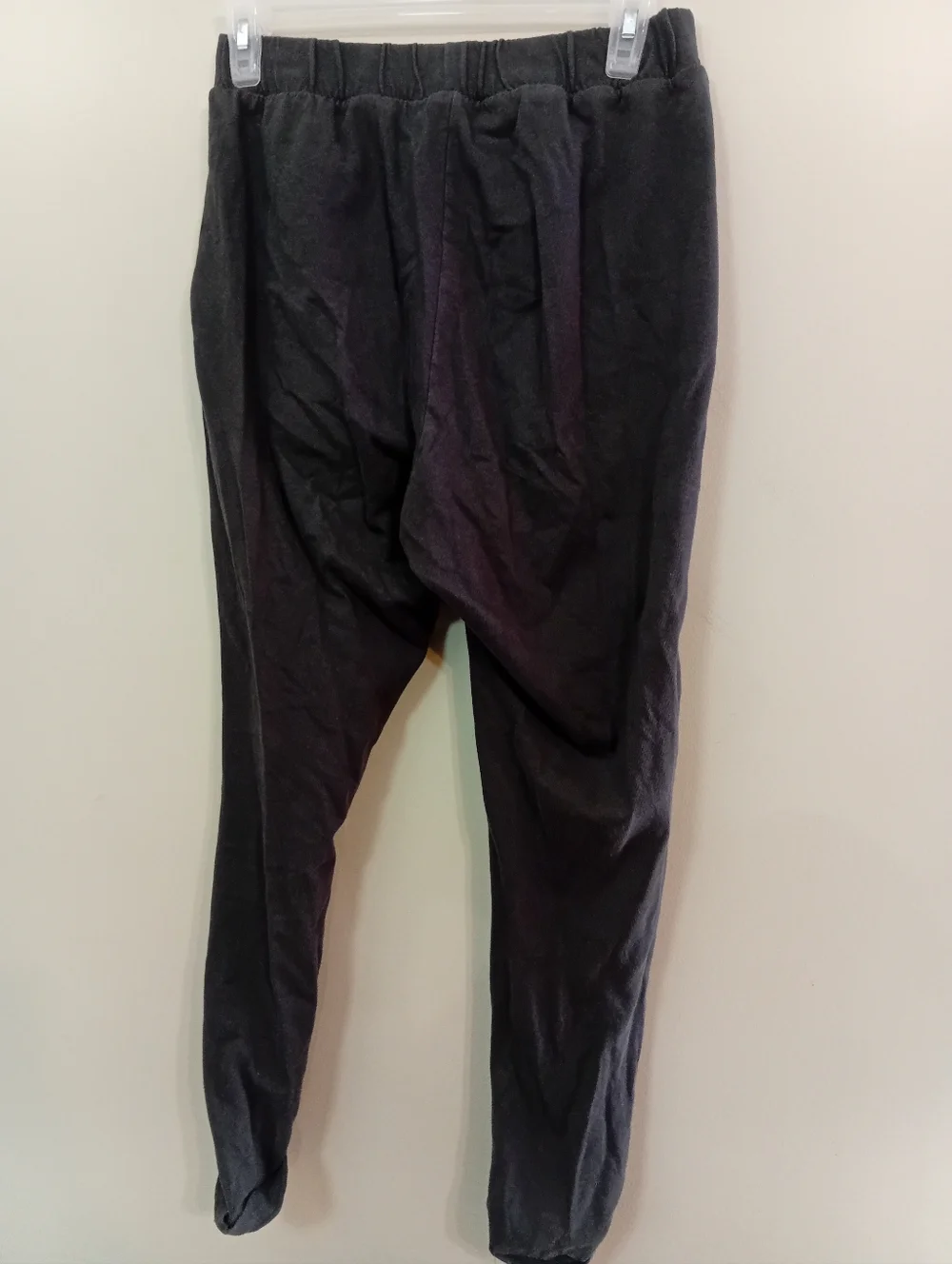 Zara Black Ribbed Jogger Bottoms - Picture 2 of 3